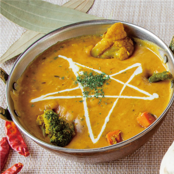 タイのココナッツ野菜カレーのレシピ